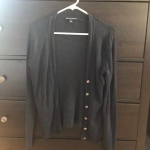 Navy blue J. Crew cardigan